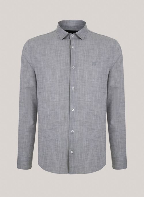 Camisa Regular Fit Hits Grey John John Masculina