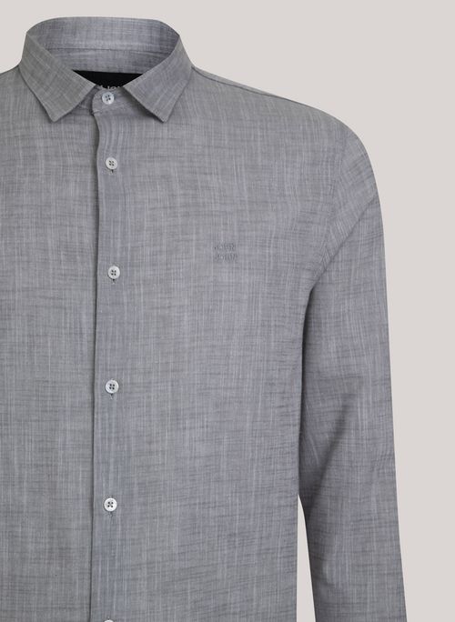 Camisa Regular Fit Hits Grey John John Masculina