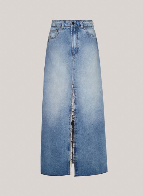 Saia Jeans Fashion Henderson John John Feminina