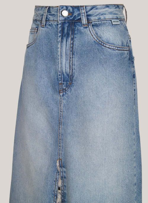 Saia Jeans Fashion Henderson John John Feminina