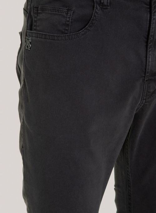 Calça Slim Fit Dark Gray John John Masculina