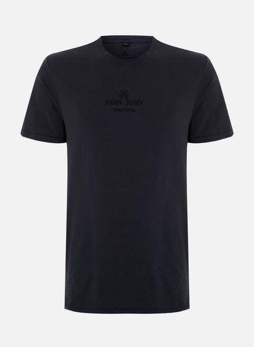 Camiseta Regular Fit Industry Co Cinza John John Masculina