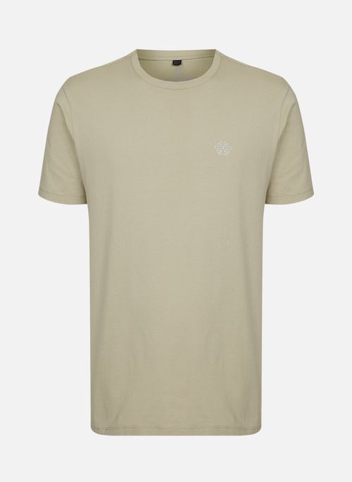 Camiseta Regular Fit Light Transfer Verde John John Masculina