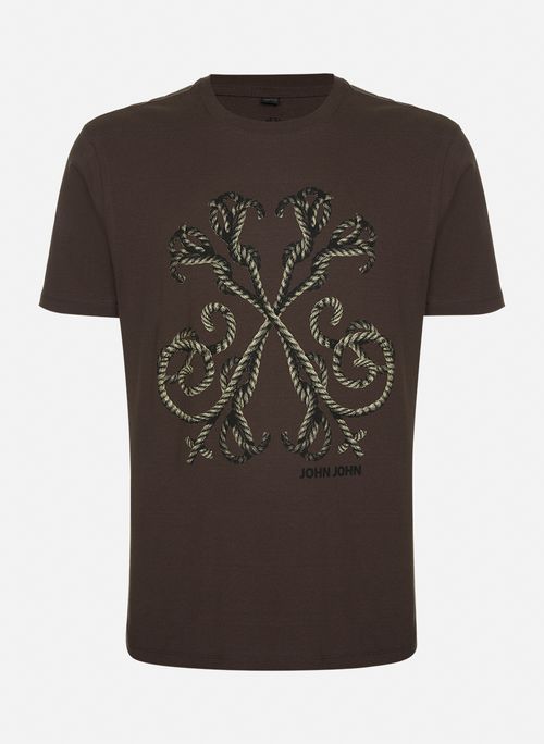 Camiseta Regular Fit Rope Key John John Masculina