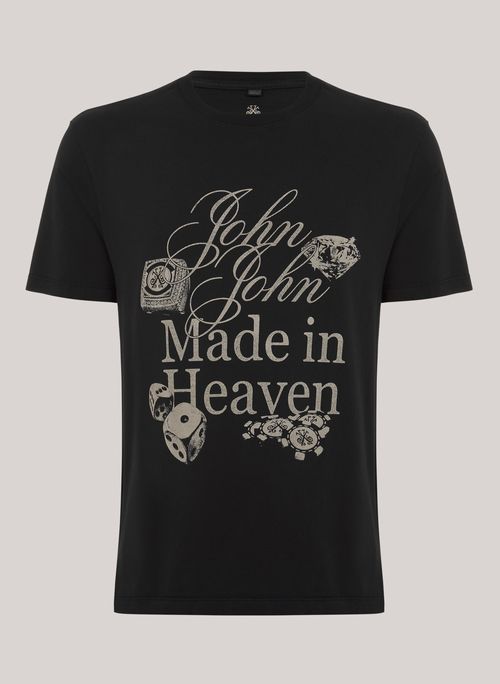 Camiseta Regular Fit Enjoy Night John John Masculina
