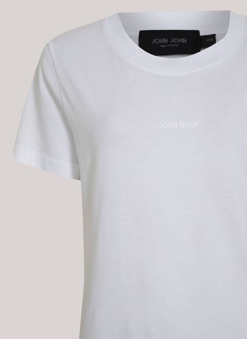 Camiseta Pima Eva Classic Off John John Feminina