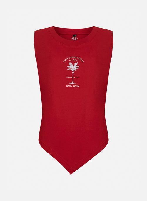 Regata Ampla Palm Tree John Joh Feminina