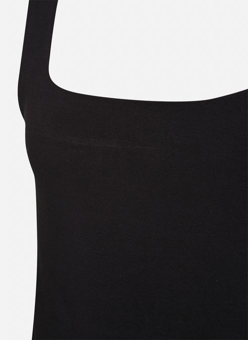 Vestido Justo Amy Black John John Feminino