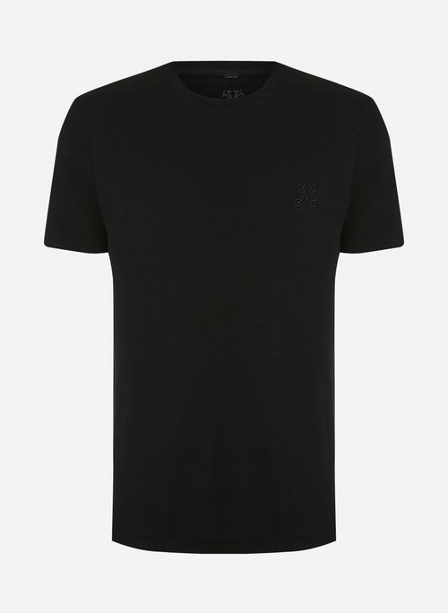 Camiseta Slim Fit Cleans Keys Black John John Masculina