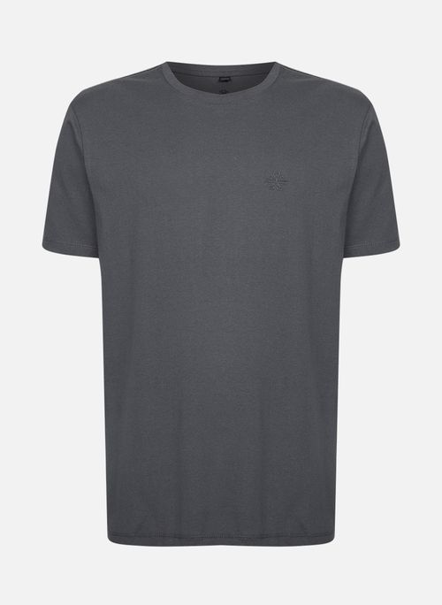 Camiseta Regular Fit Light Transfer Cinza John John Masculina
