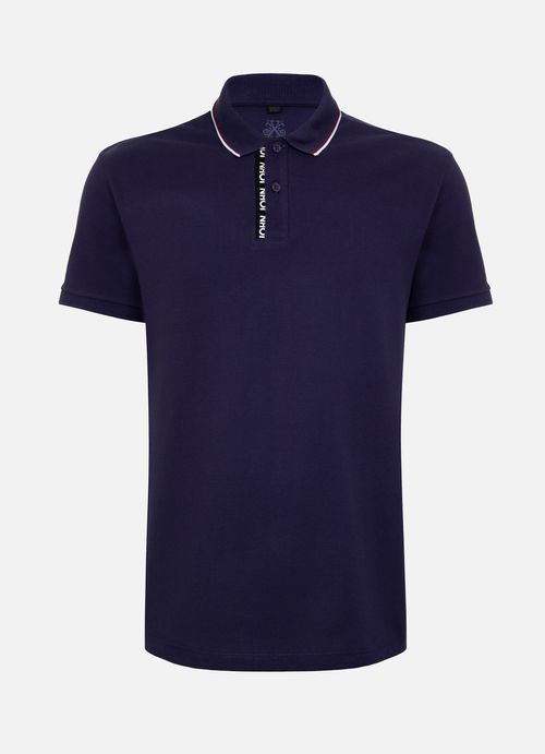 Polo Regular Fit Cassis Marinho John John Masculina