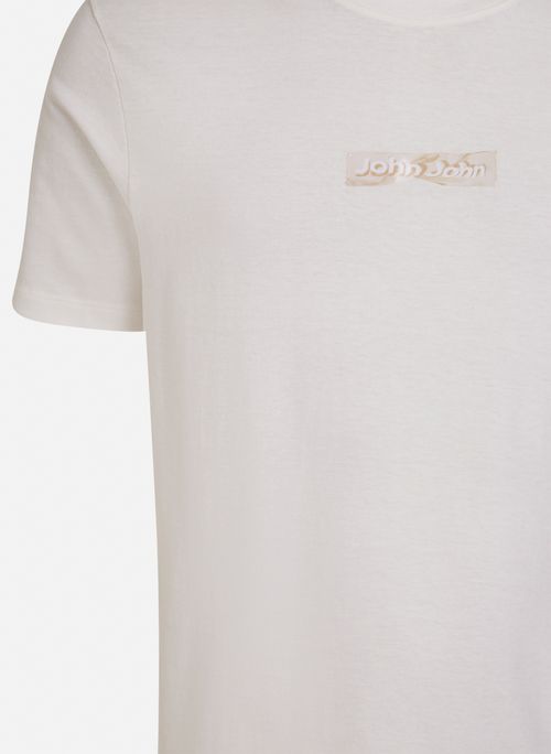 Camiseta Regular Fit Tape Areia John John Masculina