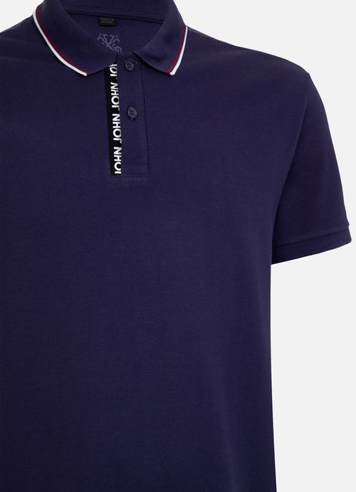 Polo Regular Fit Cassis Marinho John John Masculina
