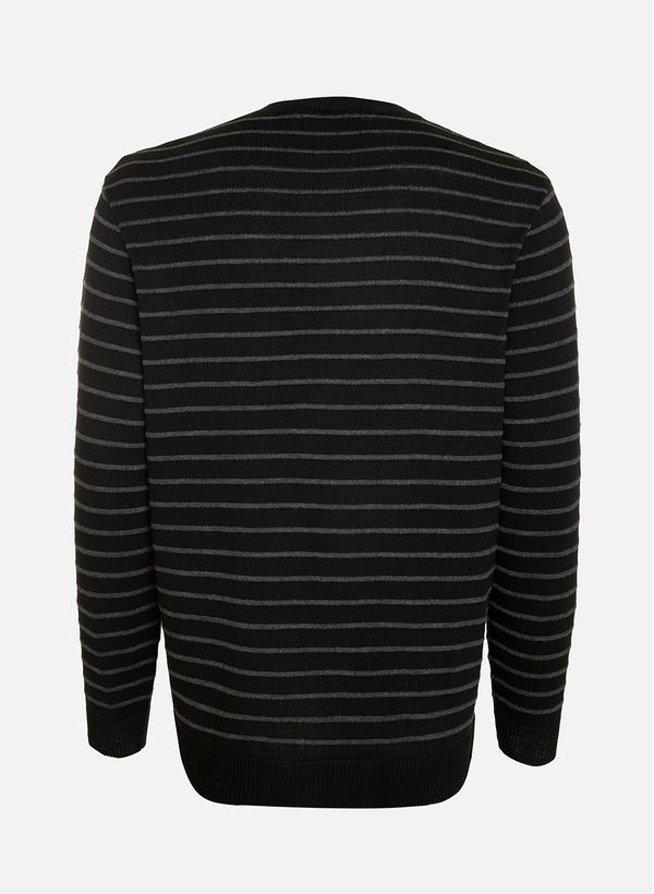 78190244_91_3-TRICOT-ML-BLACK-STRIPES