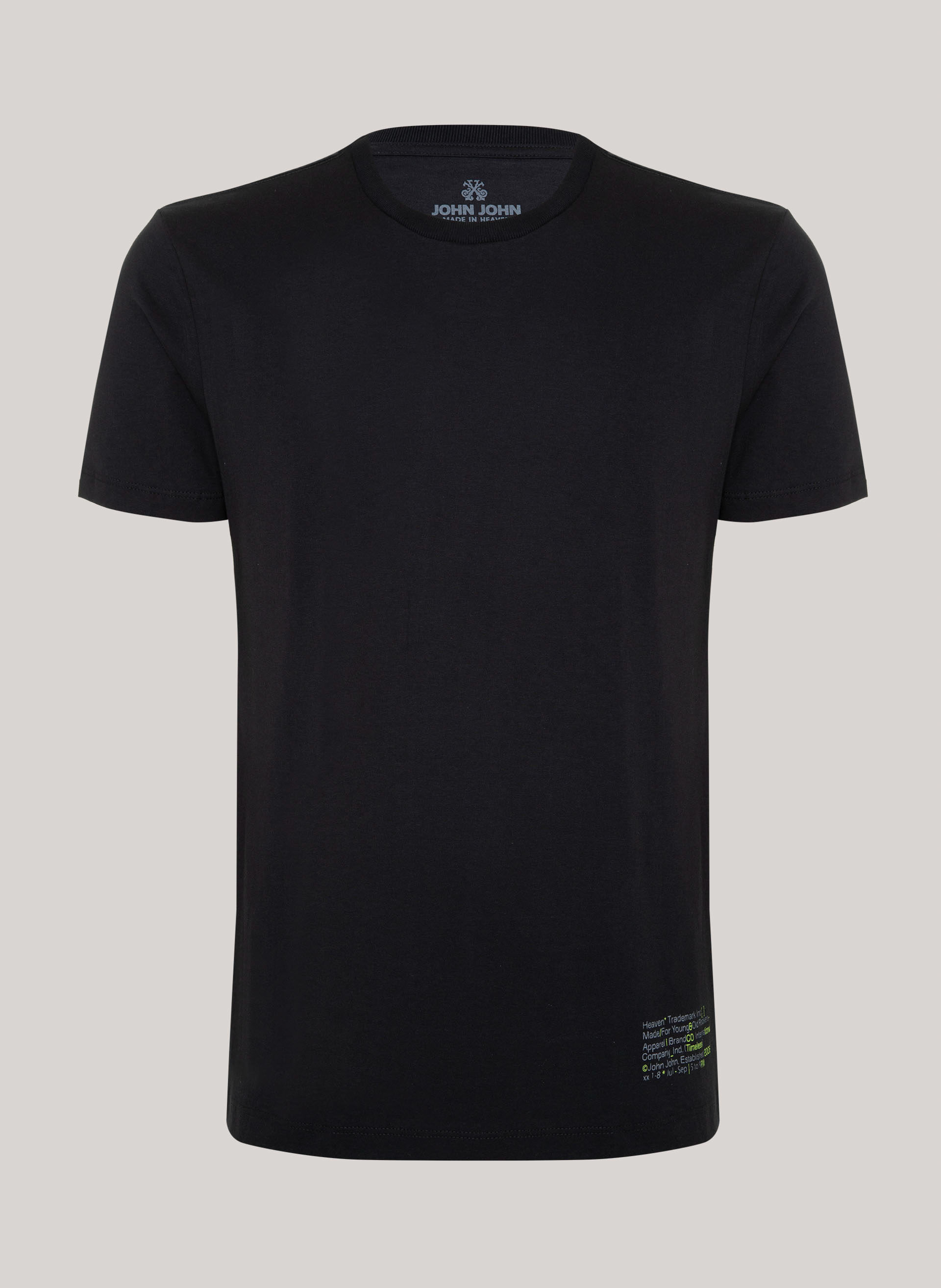 Camiseta Regular Fit Made For Rockers John John Masculina