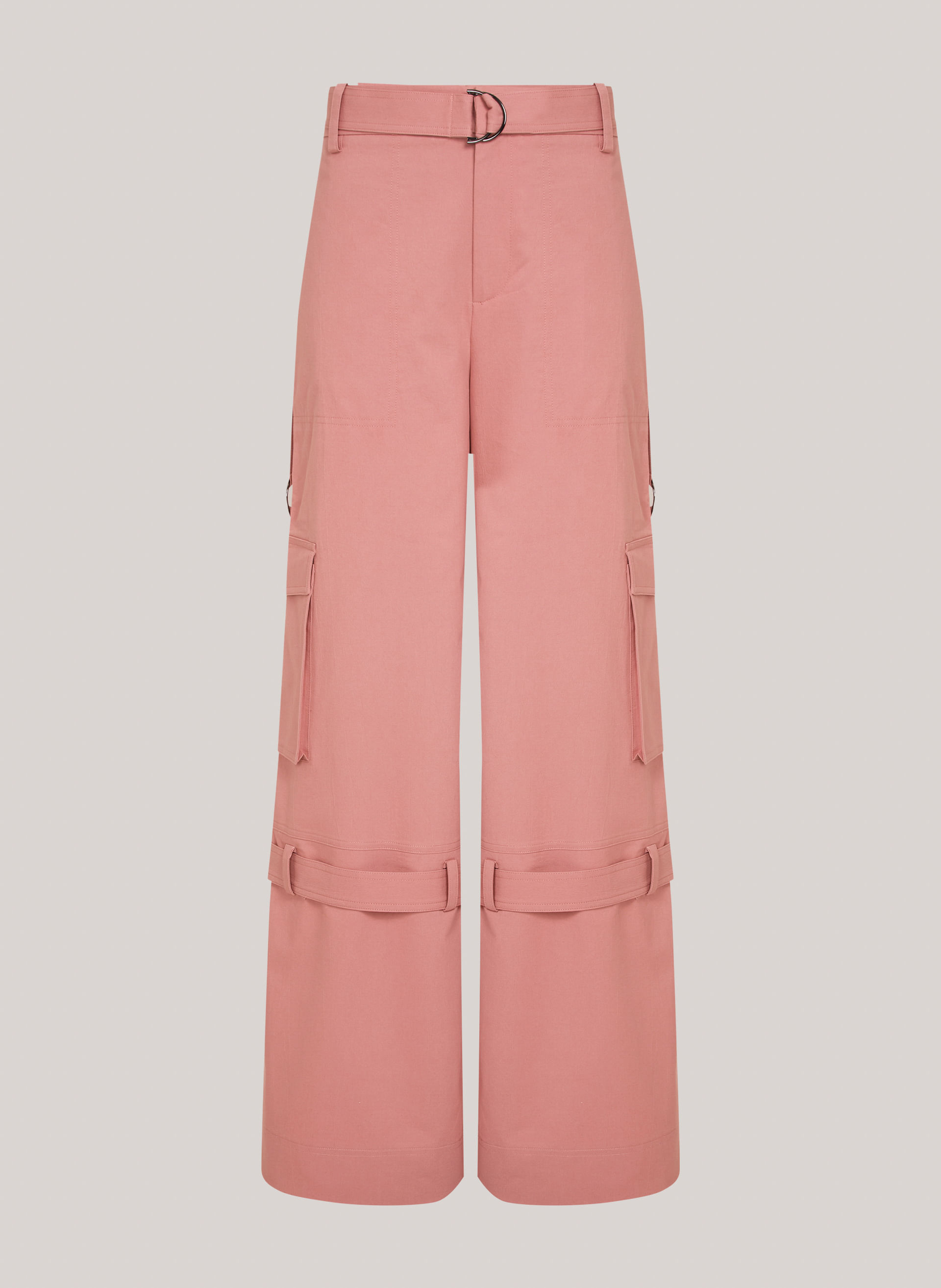 Calça Reta Dense Rosa John John Feminina - John John | Loja Online