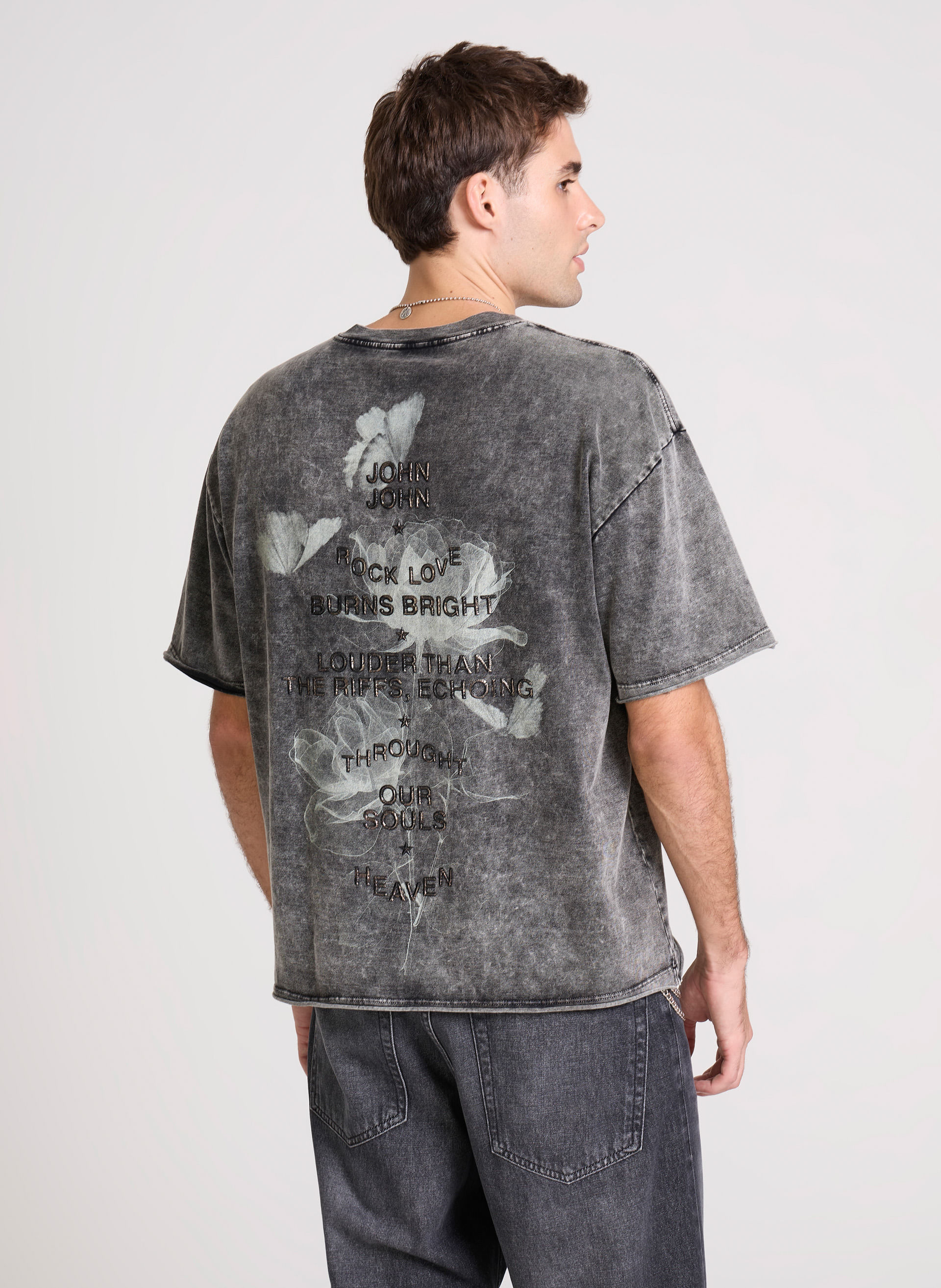 Camiseta Box Rock Love John John Masculina