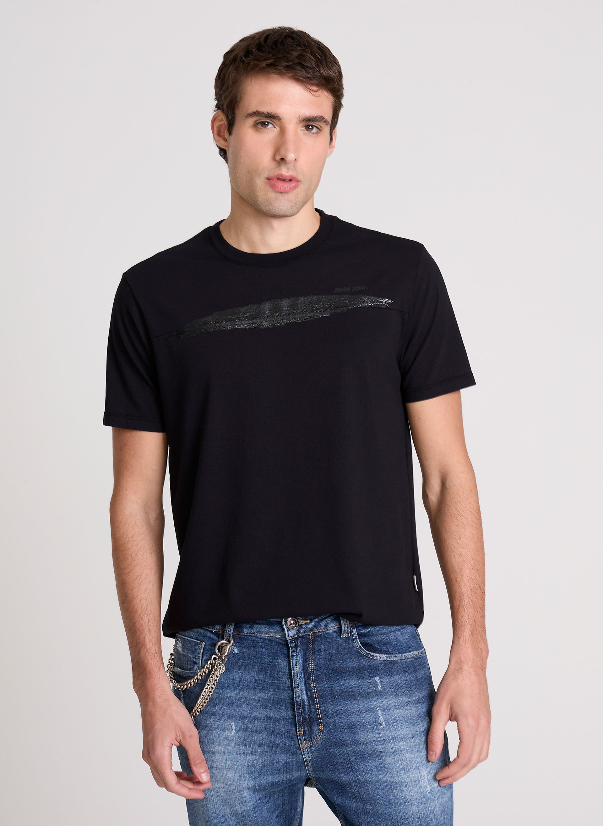 Camiseta Regular Fit Range John John Masculina