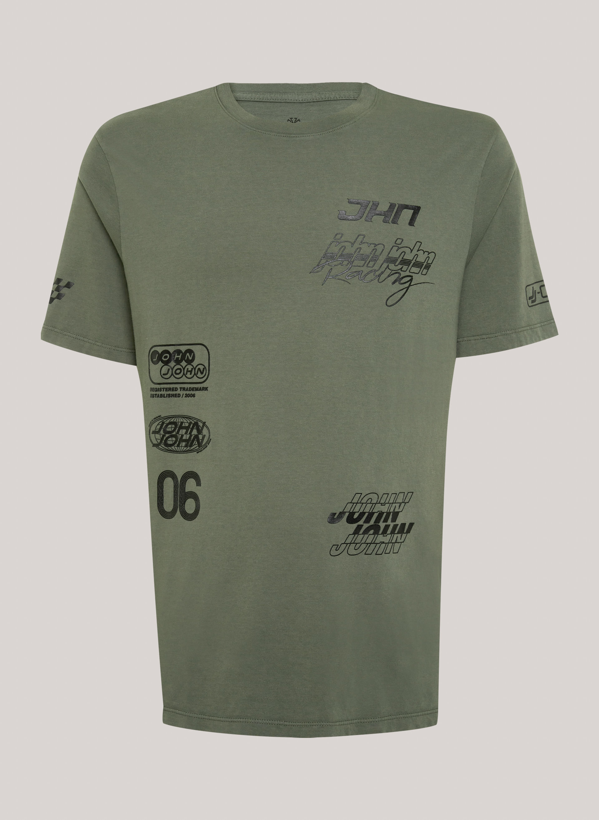 Camiseta Relaxed Fit Camp John John Masculina