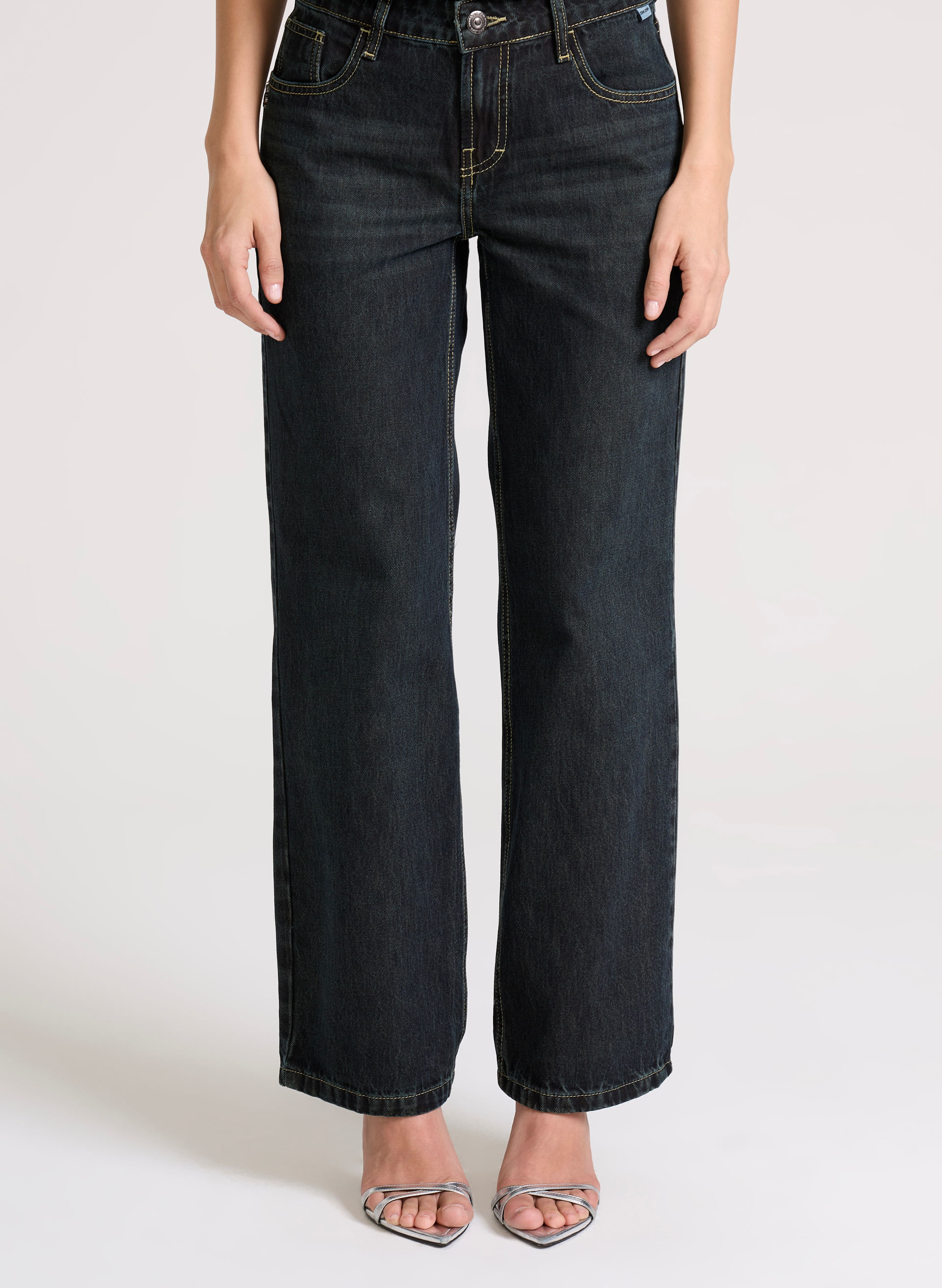 Calça Jeans Low Rise Scranton John John Feminina