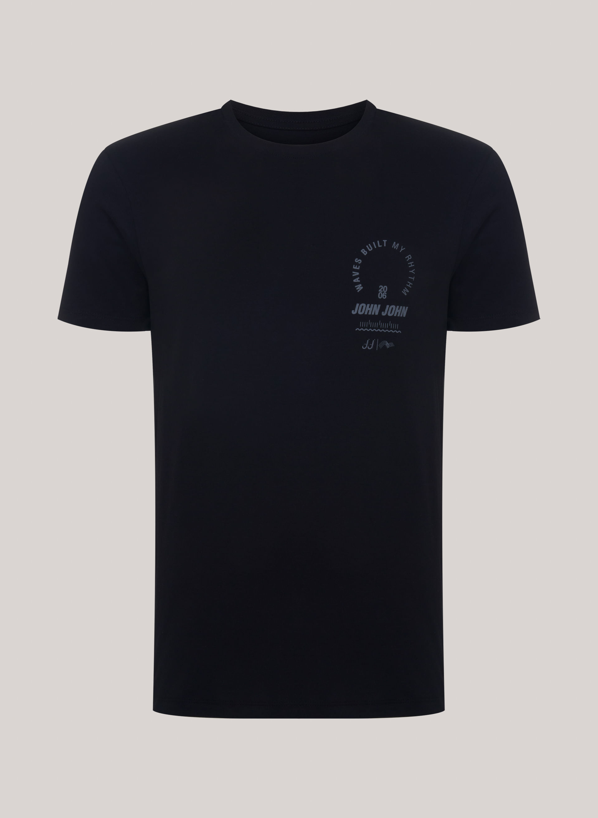 Camiseta Slim Fit Rhythm John John Masculina