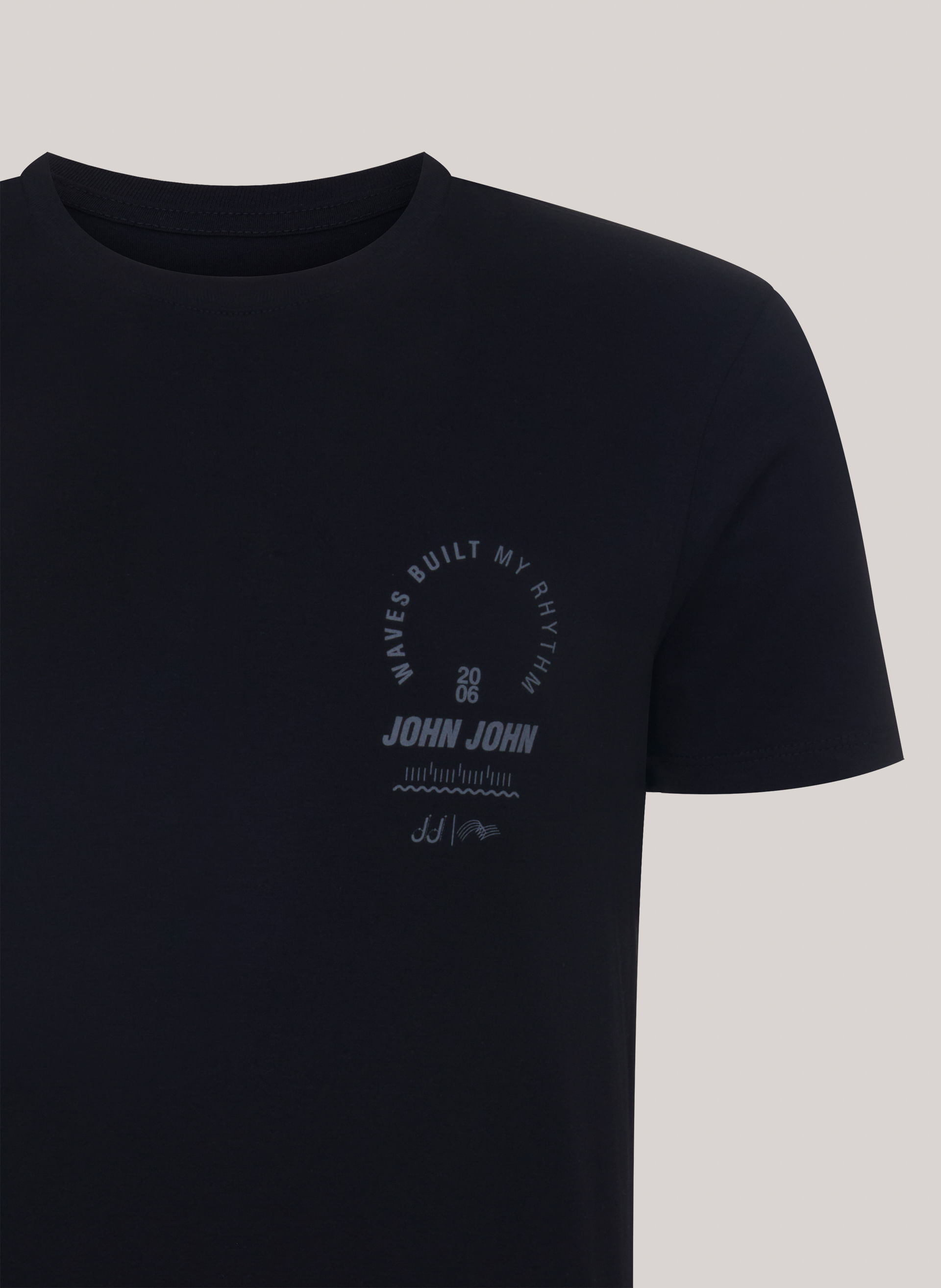 Camiseta Slim Fit Rhythm John John Masculina