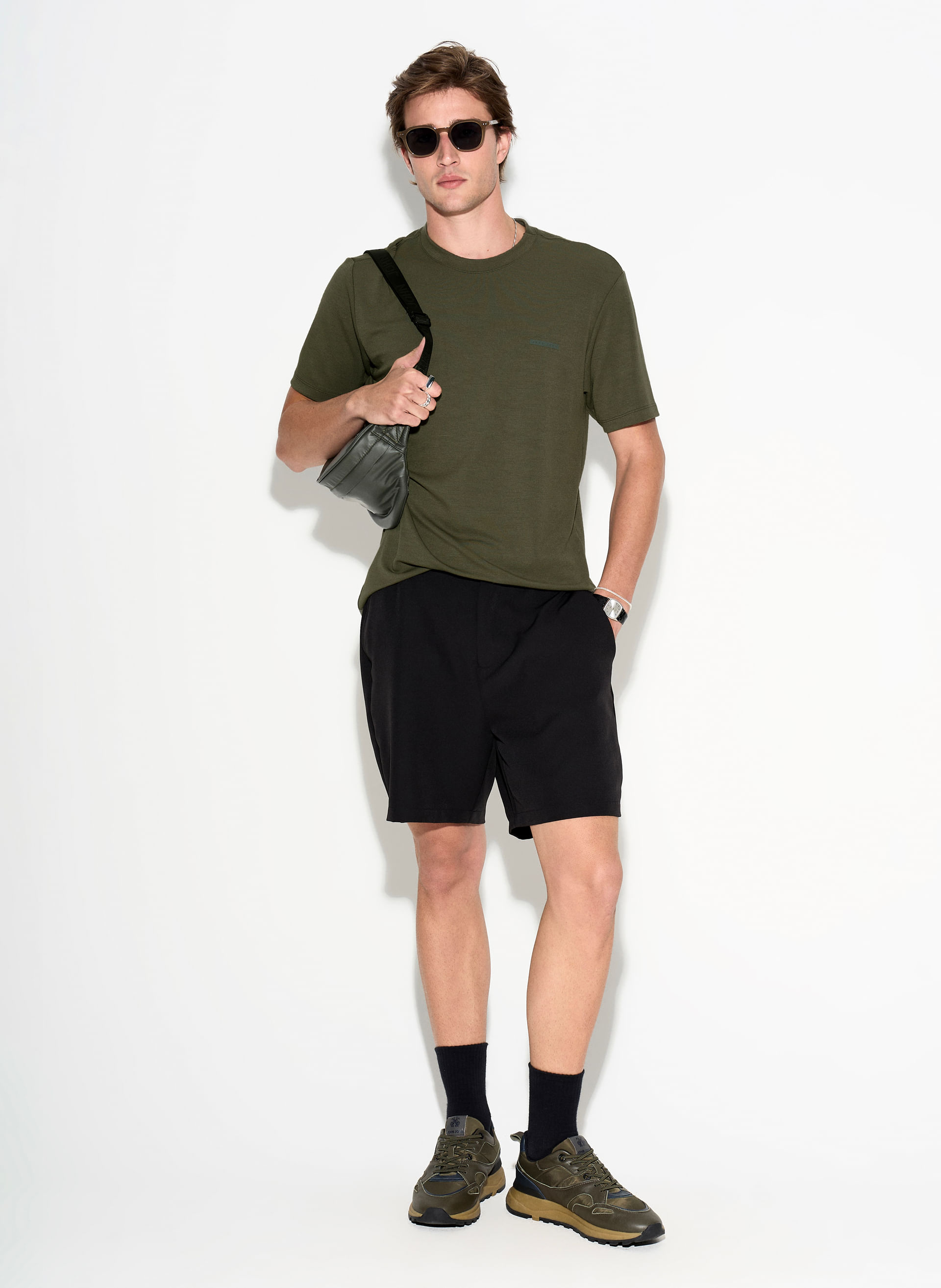 Bermuda Reta Downforce John John Masculina