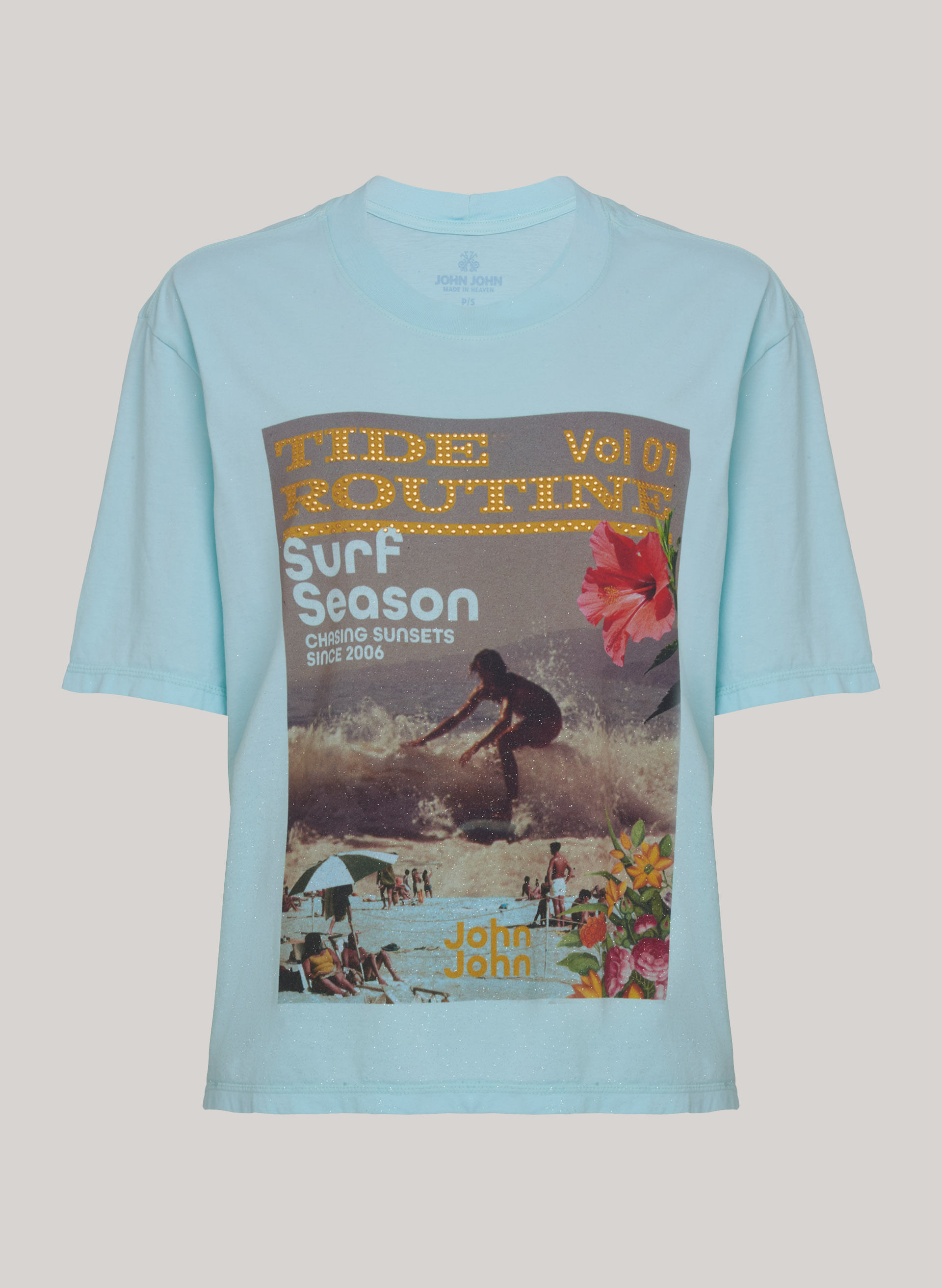 Camiseta Reta Tide Routine John John Feminina