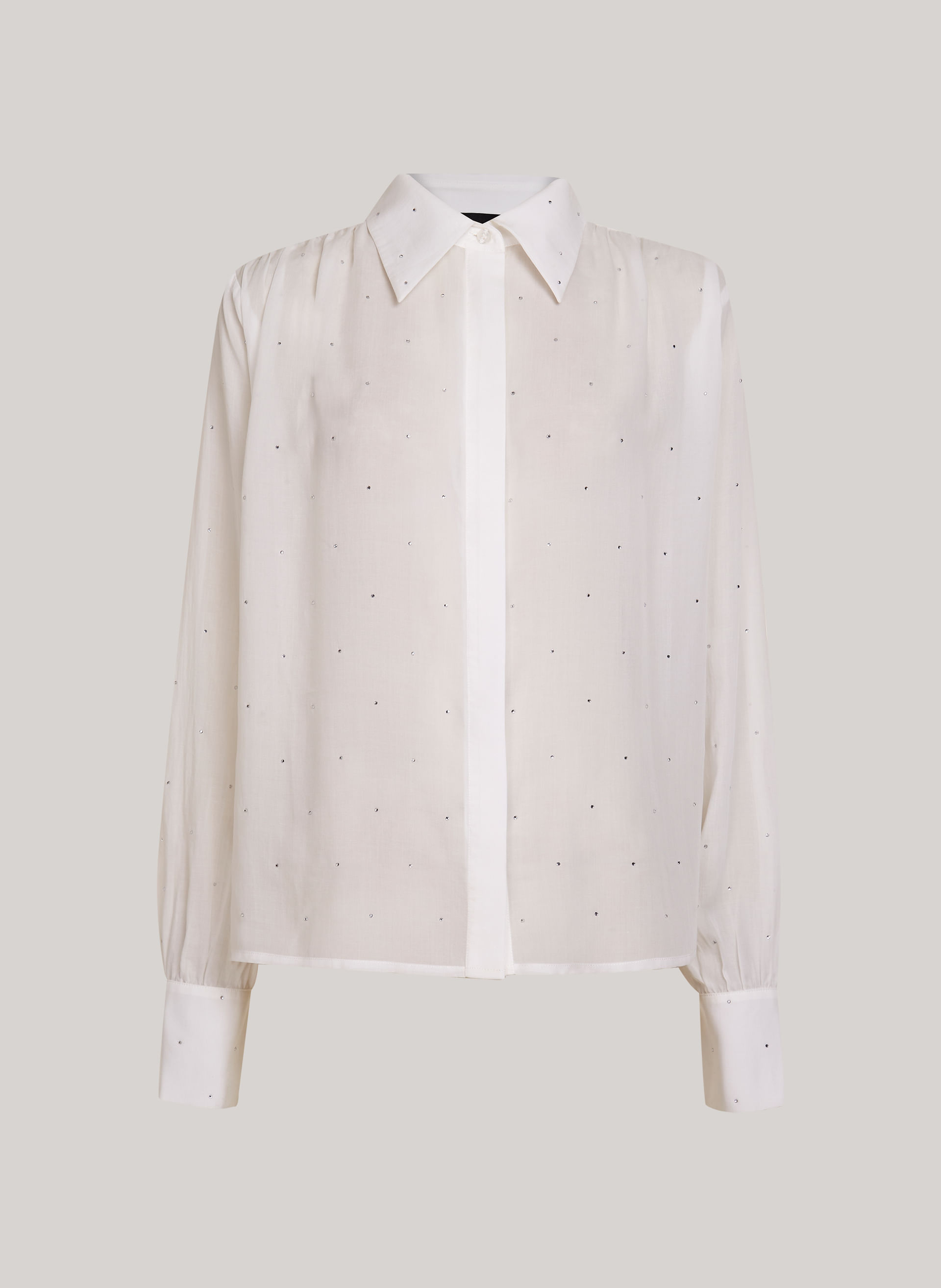 Camisa Reta Wrap John John Feminina