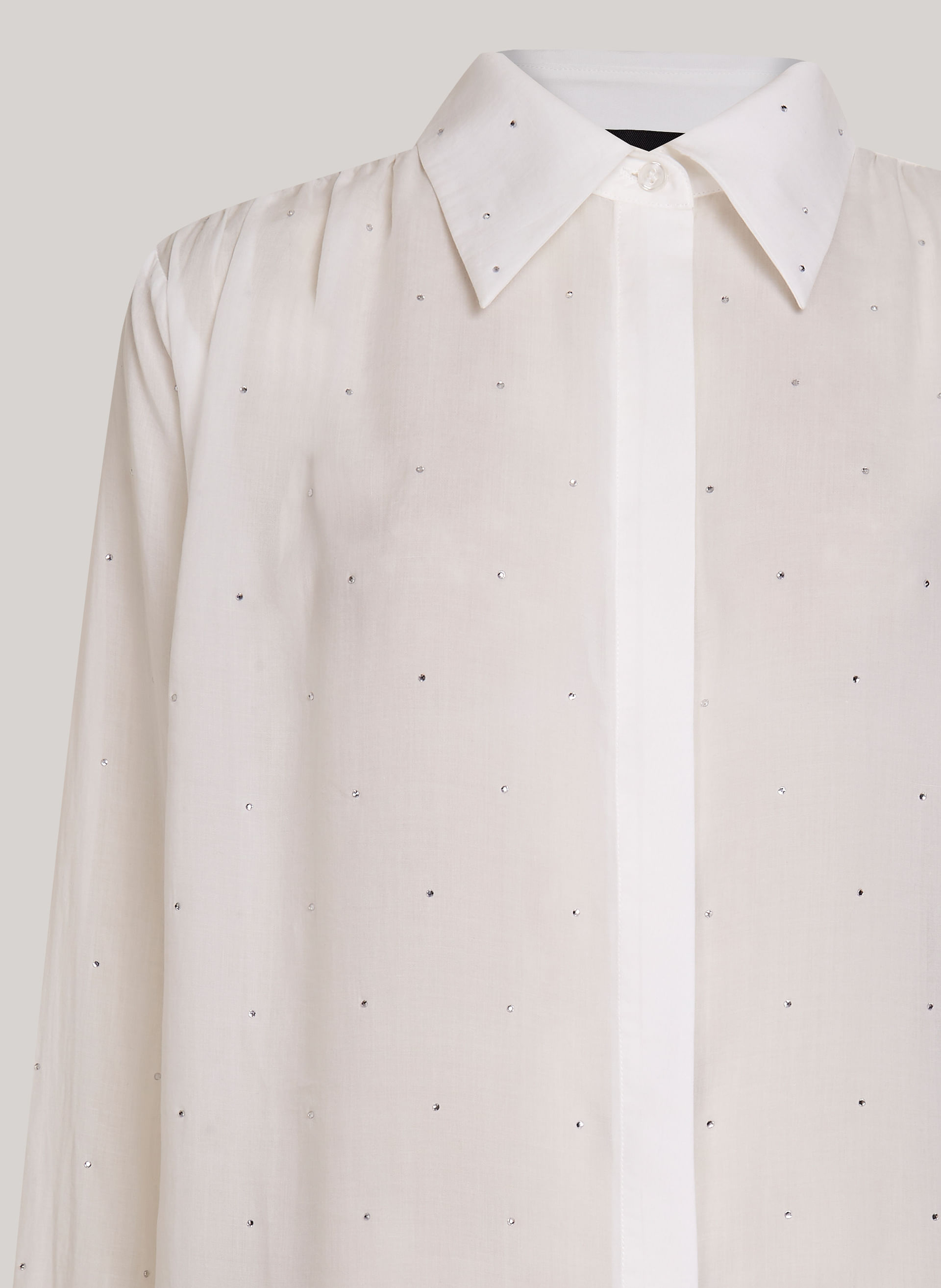 Camisa Reta Wrap John John Feminina